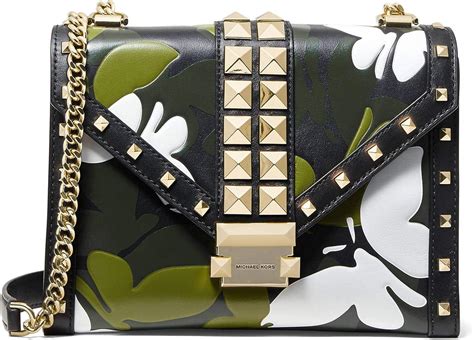 michael kors butterfly camo purse|Michael Kors butterfly purse.